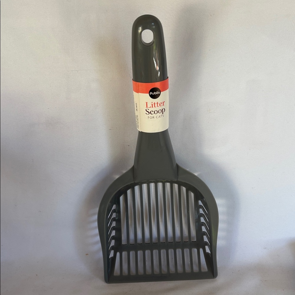 GRAY CAT LITTER SCOOP WITH PET CAT ACCESSORIES - Picture 3 of 10